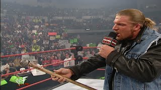 Triple H Vents His Frustrations On Stone Cold Steve Austin  RAW IS WAR 22101 [upl. by Cl]