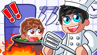 Cocinando a Mis Amigos en Roblox COCINA LOCA [upl. by Neiv502]