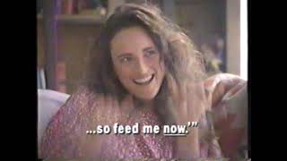 1989 Whiskas Select Entrees quotMarlee Matlinquot TV Commercial [upl. by Melisent]