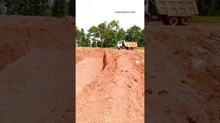 bimarla bauxite minesmines bauxite excavetor jcb hardwork hyvatruck [upl. by Ohcamac]