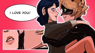 FALL pt2  Miraculous Ladybug and Cat Noir Comic Dub [upl. by Alard428]