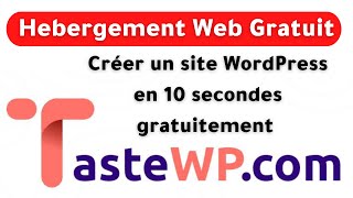 Créer un site WordPress gratuitement sur hebergement web gratuit [upl. by Marmawke]