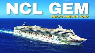 NCL Gem  Full Ship Walkthrough Tour amp Review 4K  Norwegian Cruise Lines [upl. by Michella]