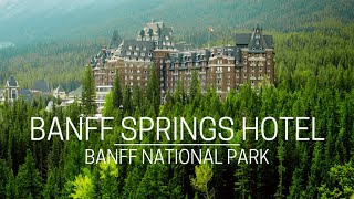 Fairmont Banff Springs Hotel Tour  Banff National Park  Banff  Alberta  Canada [upl. by Ferrel]