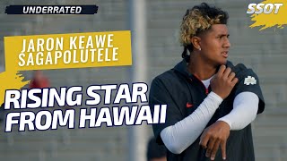 Meet Jaron Keawe Sagapolutele Hawaiis Next Great Quarterback Prodigy [upl. by Goldarina]