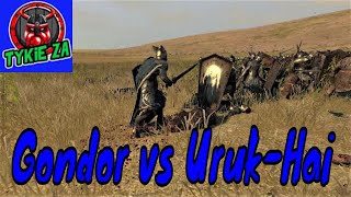 UrukHai vs Dol Amroth The Dawnless Days [upl. by Etak]