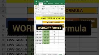 How to Use WORKDAY Function in Excel  Basic formula Series  Computer with Vishal [upl. by Sucramej113]