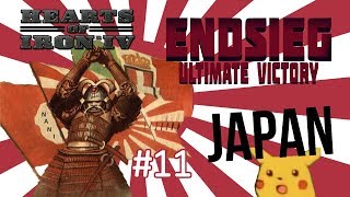 HoI4  Endsieg  1945 WW2 Japan  11 THE US FALLS and INVASION OF THE SOVIET UNION [upl. by Eradis]