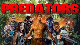 Predators 2010 First Time Watching Movie Reaction amp Commentary [upl. by Litta519]