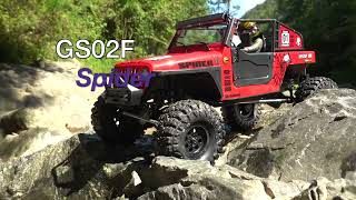 Gmade 110 GS02F SPIDER PORTAL TS KIT ll Off Road Adventure 3 [upl. by Asin]