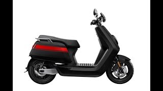 Niu NGT NQiGT 3kw 45 Mph Electric Moped First UK Test Ride Review  GreenMopedscom [upl. by Lishe]