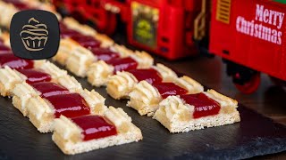 Eisenbahner Kekse  Fruchtige Weihnachtsplätzchen selber machen  Rezept für den Advent [upl. by Cha]