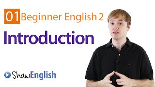 Beginner English Introduction [upl. by Sanfred]