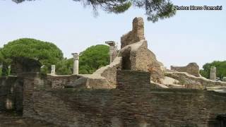 Ostia Antica ancient Romes seaport Lazio  Italy [upl. by Walley]