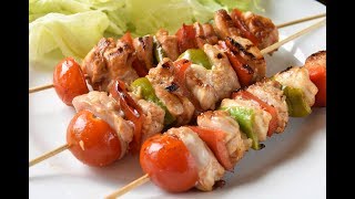 Brochetas de pollo fáciles y jugosas [upl. by Mukund]