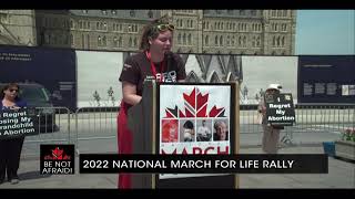 National March for Life from Ottawa  Canada March for Life  ewtncomprolife [upl. by Ecirtra]