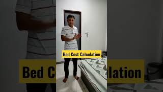 How to calculate price of Bed Double Bed cost बेड बनवाने का खर्चा [upl. by Roselia664]