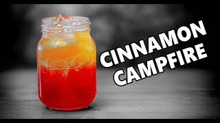 How To Make The Cinnamon Campfire Cocktail  Booze On The Rocks [upl. by Hufnagel]