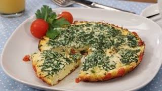 TomatenOmelette mit frischem Rucola brunch  chefkoch [upl. by Anavrin]