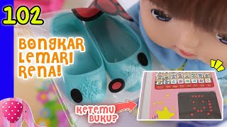 Mainan Boneka Eps 102 Bongkar Lemari Baju Rena Ada EBook   GoDuplo TV [upl. by Jempty]