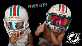 Miami Dolphins Dripped Out Helmet [upl. by Terti105]