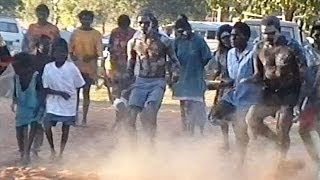 Barunga Aboriginal traditional dancing Australia [upl. by Aeikan]