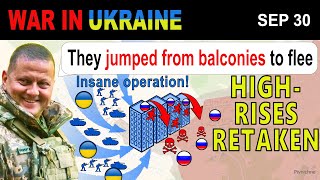 30 Sep FOOTAGE Defeated Russian Soldiers JUMP FROM TOP FLOORS TO ESCAPE  War in Ukraine Explained [upl. by Deutsch]