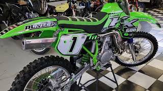 THANKFUL FOR THE FANTASTIC 500S WE BUILT KAWASAKI KX500 amp HONDA CR500 [upl. by Gnek533]