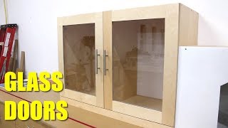 How To Make Glass Cabinet Doors [upl. by Anilah]