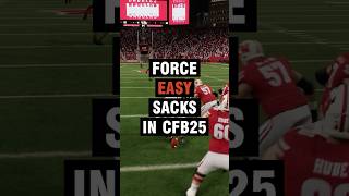 Use This Defensive Tip to Get EASY Sacks In College Football 25 [upl. by Boff]