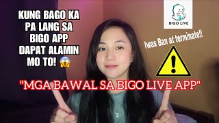 MGA BAWAL SA BIGO LIVE APP elvlogs bigo bigolive bawalsabigo mgabawalsabigoliveapp tips [upl. by Tammi]