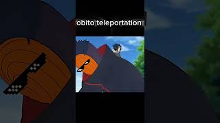 Obito teleportation jutsu 😈 narutoshippuden 😈 anime edit 😈 [upl. by Elehcir12]