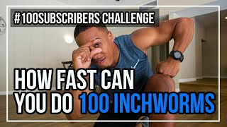 I Did The 100 Inchworms Challenge amp This Is What Happened  VLOG DAY 4 [upl. by Marnie]