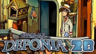 Lets Play Chaos auf Deponia 028 Deutsch HD  Der tollste Papi der Welt [upl. by Emsmus]