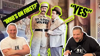 British Reactions to Abbott and Costello’s Whos on First FIRST TIME REACTION [upl. by Eked805]