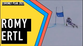 Romy ERTL  NZ National Championships GS 2023 [upl. by Ecnerret]