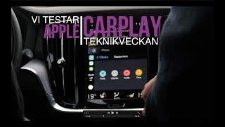 Apple CarPlay  ett andra test [upl. by Arnst99]