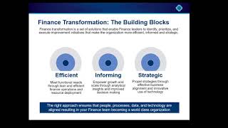 Process areas that matter for Finance Transformation [upl. by Ysnap]