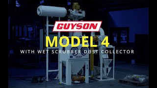 Guyson Model 4 with Wet Scrubber Dust Collector [upl. by Nonaihr]