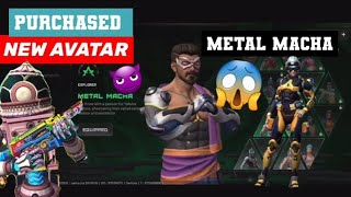 Finally purchased METAL MACHA PbJsrTechno8045Official IndusGame indusbattleroyale avatar [upl. by Hamnet]