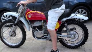 1974 Bultaco 360 [upl. by Refinej]