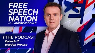 Free Speech Nation with Andrew Doyle The Podcast Episode 2 Heydon Prowse AKA Wokeyleaks [upl. by Ellirpa]