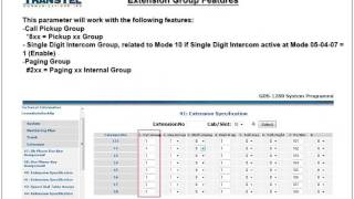 BASIC MANUAL TRANSTEL PABX [upl. by Cornia]