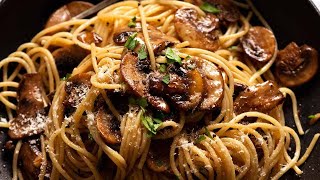 Mushroom Pasta [upl. by Newberry665]