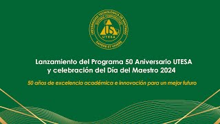 Lanzamiento Programa 50 Aniversario UTESA [upl. by Grindle]