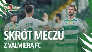 ZWYCIĘSTWO W SPARINGU  Skrót meczu Lechia Gdańsk  Valmiera FC 51 [upl. by Yelreveb]