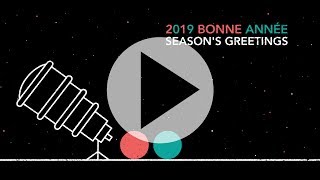 Seasons greetings 2019 from Observatoire de Paris [upl. by Monreal]