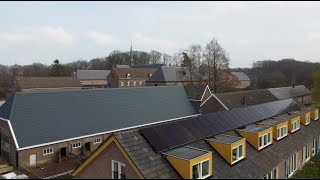 PVTpanelen als bron voor de PVTwarmtepompen verduurzamen 4 woningen van Sion Klooster Diepenveen [upl. by Namra]