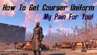 Fallout 4 Armor Guide  Coursers Uniform SEE MY PAIN LOL [upl. by Aset]