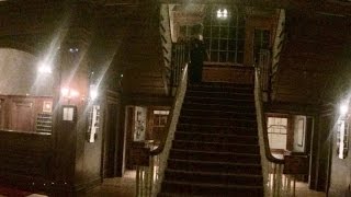 Guest at The Shining Haunted Hotel Captures Eerie Ghost Figure [upl. by Roze390]